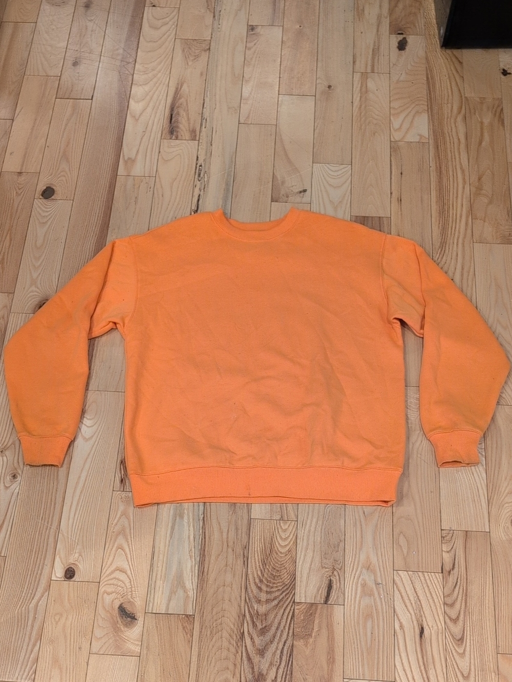 Ardene Small Crewneck Sweater in Vibrant Orange
